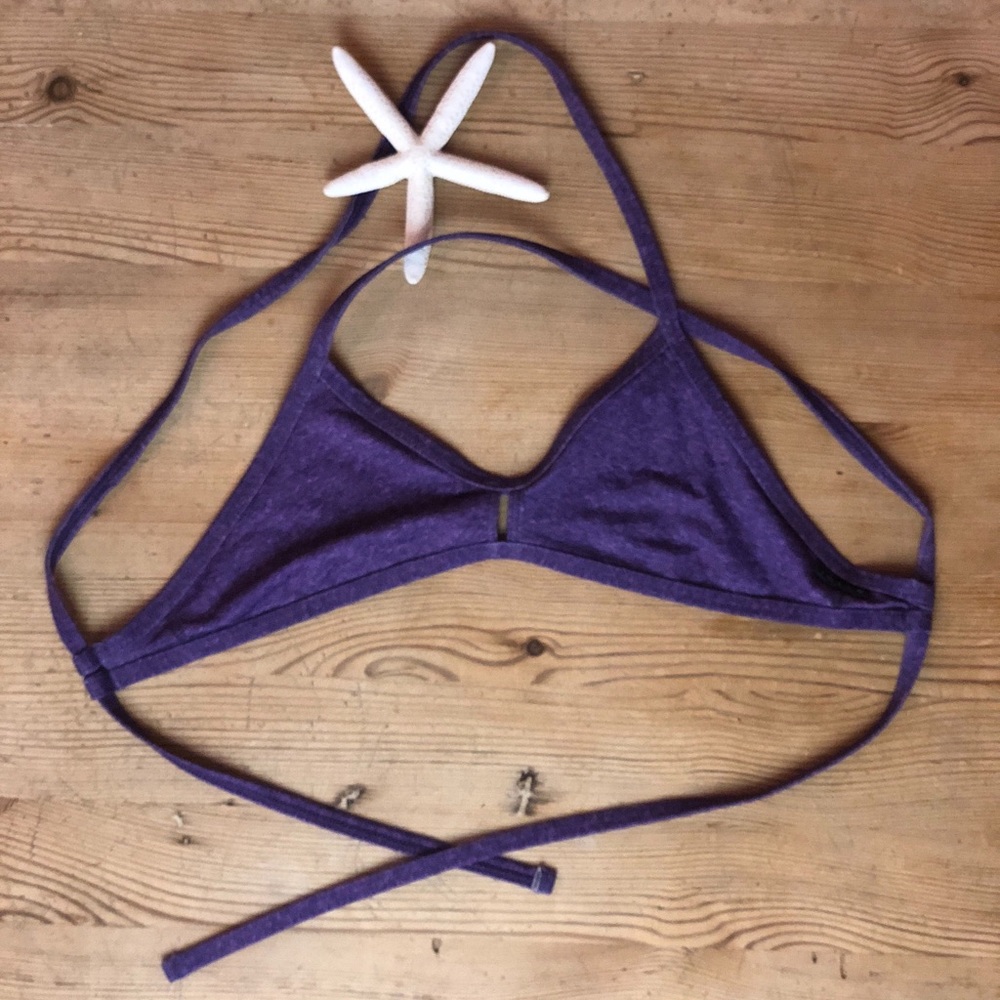Jolyn Clothing Heather Purple “Tomcat Top” Bikini